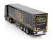 Eligor DAF Xg Truck Cassonato Remorque Tautliner Aigle Group 2022 1:43 Černá Žlutá