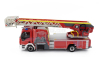 Eligor Iveco fiat Eurocargo Magirus Truck Ttl M32l-as Scala Turnable Ladder Sapeurs Pompiers 2012 1:43 Červená Bílá