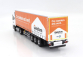 Eligor Iveco fiat S-way Np Truck Telonato Weldom Transports 2021 1:43 Bílá Oranžová