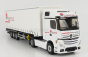 Eligor Mercedes benz Actros 5 1851 Truck Telonato Transactuel Transports 2018 1:43 Bílá