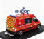 Eligor Renault Master Van Vec Bspp Vehicule Equipe Cynotechnique Sapeurs Pompiers De Paris 2019 1:43 Red