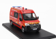 Eligor Renault Master Van Vec Bspp Vehicule Equipe Cynotechnique Sapeurs Pompiers De Paris 2019 1:43 Red