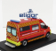 Eligor Renault Master Van Vsav Sdis 35 Vehicule De Secours Et D'assistance Aux Victimes Sapeurs Pompiers 2019 1:43 Červená Žlutá