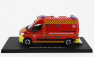 Eligor Renault Master Van Vsav Sdis 35 Vehicule De Secours Et D'assistance Aux Victimes Sapeurs Pompiers 2019 1:43 Červená Žlutá
