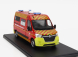Eligor Renault Master Van Vsav Sdis 35 Vehicule De Secours Et D'assistance Aux Victimes Sapeurs Pompiers 2019 1:43 Červená Žlutá