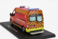 Eligor Renault Master Van Vsav Sdis 35 Vehicule De Secours Et D'assistance Aux Victimes Sapeurs Pompiers 2019 1:43 Červená Žlutá
