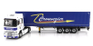 Eligor Renault T520 Truck Telonato Crouvezier Transports 2021 1:43 Bílá Modrá
