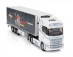 Eligor Scania S500 Semi Frigo Truck Cassonato Blanc Transports 2022 1:43 Bílá Černá