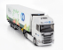 Eligor Scania S500 Semi Frigo Truck Cassonato Steff Bonduelle 2024 1:43 Bílá Zelená