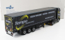 Eligor Scania S500 Truck Telonato Tempo Transports 2018 1:43 Black