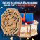 EscapeWelt 3D Dřevěná skládačka Secret Maze Box složená