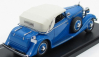 Esval model Hispano suiza J12 Drophead Convertible Three-position Closed By Fernandez & Darrin 1934 1:43 Modrá Bílá
