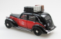 Esval model Humber Super Snipe Taxi - With Baggage 1938 1:43 Červená Černá