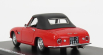 Esval model Osca 1600gt Fissore Cabriolet Closed 1963 1:43 Red