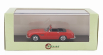Esval model Osca 1600gt Fissore Cabriolet Open 1963 1:43 Červená Černá