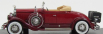 Esval model Pierce arrow Model B Roadster Open 1930 1:43 2 Tóny Červené