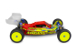 F2 - B6/B6D čirá karoserie včetně Aero křídla - lehká váha (pro ASSO B6 / B6D)