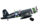 F4U-4 Corsair 1.2m AS3X BNF Basic