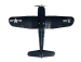 RC letadlo F4U Corsair - ARF (modrá, el. zatahovací podvozek)