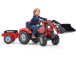 FALK - Šlapací traktor Massey Ferguson S8740 s nakladačem