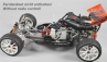 FG Leopard 2 Competition Buggy, 2WD, čirá karoserie + hydr. brzdy + brzda na převodovce