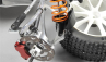 FG Leopard 2 Competition Buggy, 2WD, čirá karoserie + hydr. brzdy + brzda na převodovce