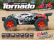 RC auto Pioneer Brave, bíločervená