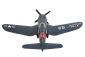 RC letadlo Giant F4UCorsair EPP 1700mm ARF (modrá verze)