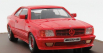 Glm-models Mercedes benz S-class 560sec 6.0 Amg (c126) Coupe 1984 1:43 Red
