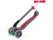 Globber - Koloběžka Primo Foldable Lights Red