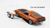 Gmp Accessories Carrello Trasporto Auto 2-assi - Car Transporter Trailer Ycid 1:18 Červená Stříbrná