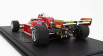Gp-replicas Ferrari F1  126ck N 27 Winner Monaco Gp (with Pilot Figure) 1981 G.villeneuve - Con Vetrina - With Showcase 1:18 Red