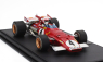 Gp-replicas Ferrari F1  312b 3.0 F12 Scuderia Ferrari Spa Sefac N 4 Winner Italy Gp Monza (with Pilot Driver) 1970 Clay Regazzoni 1:18 Red