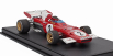 Gp-replicas Ferrari F1  312b2 N 2 Pole Position And Winner Dutch Zandvoort Gp 1971 Jacky Ickx - Con Vetrina - With Showcase 1:18 Červená Bílá