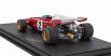 Gp-replicas Ferrari F1  312b2 N 2 Pole Position And Winner Dutch Zandvoort Gp 1971 Jacky Ickx - Con Vetrina - With Showcase 1:18 Červená Bílá