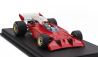 Gp-replicas Ferrari F1  312b3 Spazzaneve Test Version (with Pilot Figure) 1972 Arturo Merzario 1:18 Červená Bílá