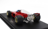 Gp-replicas Ferrari F1  312b3 Spazzaneve Test Version (with Pilot Figure) 1972 Clay Regazzoni 1:18 Červená Bílá