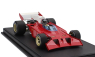 Gp-replicas Ferrari F1  312b3 Spazzaneve Test Version (with Pilot Figure) 1972 Jacky Ickx 1:18 Červená Bílá