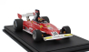 Gp-replicas Ferrari F1  312t Team Everest N 36 Brdc International Trophy Silverstone (with Pilot Figure) 1976 Giancarlo Martini - Con Vetrina - With Showcase 1:18 Red