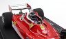 Gp-replicas Ferrari F1  312t2b Team Scuderia Ferrari Spa Sefac N 12 Winner Brazilian Gp (with Pilot Figure) 1977 Carlos Reutemann 1:18 Červená Bílá