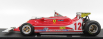 Gp-replicas Ferrari F1  312t4 N 12 Gp Montecarlo 1979 Gilles Villeneuve 1:18 Red