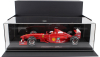 Gp-replicas Ferrari F1  F399 Team Scuderia Ferrari N 3 2nd Brazilian Gp (with Pilot Figure) 1999 Michael Schumacher - Con Vetrina - With Showcase 1:12 Červená Bílá