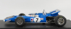 Gp-replicas Matra simca F1 Ms80 N 7 2nd French Gp 1969 J.P.Beltoise 1:18, modrá