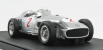 Gp-replicas Mercedes benz F1  W196 N 2 Argentina Gp Juan Manuel Fangio 1955 World Champion 1:18 Silver