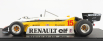 Gp-replicas Renault F1  Re30b V6 Turbo Team Renault Elf N 15 Season 1982 Alain Prost - Con Vetrina - With Showcase 1:18 Bílá Žlutá Černá
