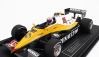 Gp-replicas Renault F1  Re40 N 15 Winner British Gp (with Pilot Figure) 1983 Alain Prost - Con Vetrina - With Showcase 1:18 Černá Žlutá Bílá