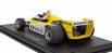 Gp-replicas Renault F1 Rs10 Team Renault Elf N 15 Pole Position And Winner France Gp (with Pilot Figure) 1979 Jean Pierre Jabouille - Con Vetrina - With Showcase 1:18 Žlutá Bílá