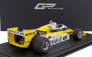 Gp-replicas Renault F1 Rs10 Team Renault Elf N 16 Fastest Lap 3rd French Gp (with Pilot Figure) 1979 Rene Arnoux - Con Vetrina - With Showcase 1:18 Žlutá Bílá