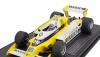 Gp-replicas Renault F1 Rs10 Team Renault Elf N 16 Fastest Lap 3rd French Gp (with Pilot Figure) 1979 Rene Arnoux - Con Vetrina - With Showcase 1:18 Žlutá Bílá