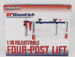 Greenlight Accessories Bf Goodrich Garage Set Officina Čtyřsloupový zvedák 1:18